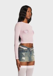 Rising Pulse Crop Top sold by Dolls Kill