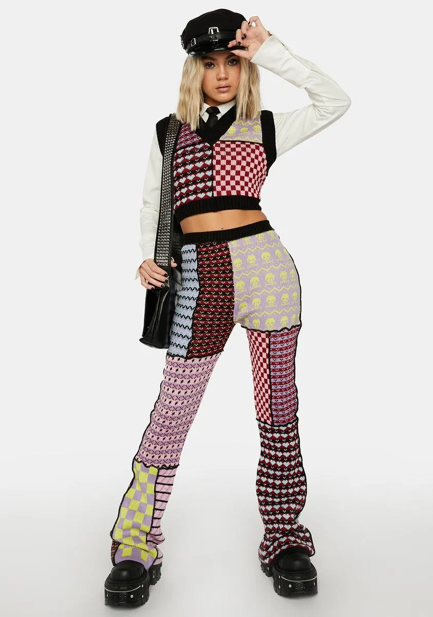 Snowflake Sweater Vest sold by Dolls Kill product image thumbnail 3