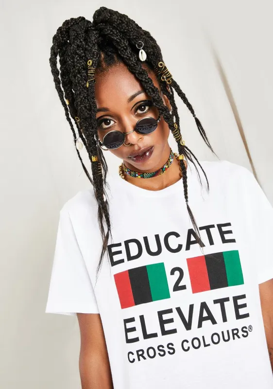 Educate to Elevate T-Shirt sold by Dolls Kill