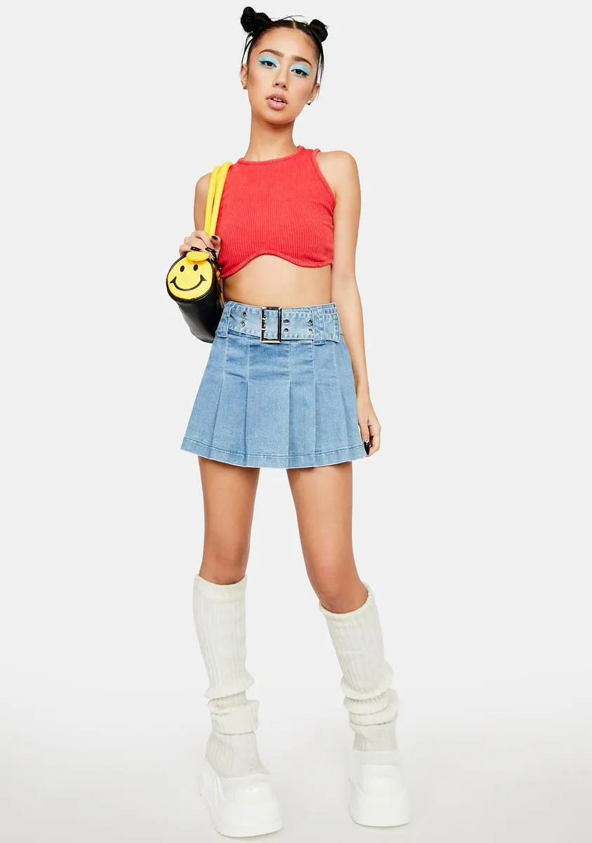 Brick Better In Time Crop Top sold by Dolls Kill product image thumbnail 3