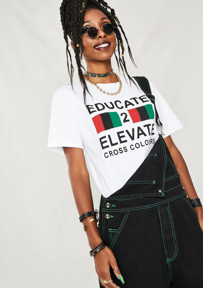 Educate to Elevate T-Shirt sold by Dolls Kill product image thumbnail 2