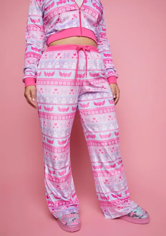 Plus One I Adore Velour Pants sold by Dolls Kill