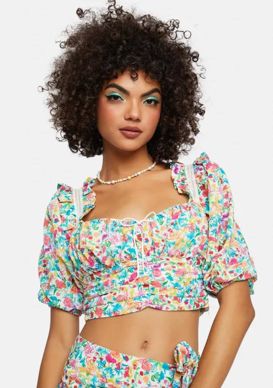 Claude Crop Top sold by Dolls Kill