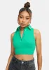 Green Jeleta Crop Top sold by Dolls Kill