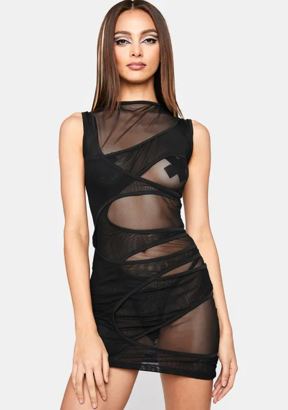 Messy Mini Dress sold by Dolls Kill