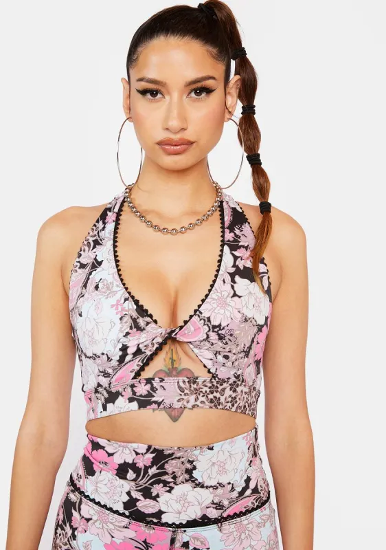 Fandango Paisley Twist Top sold by Dolls Kill