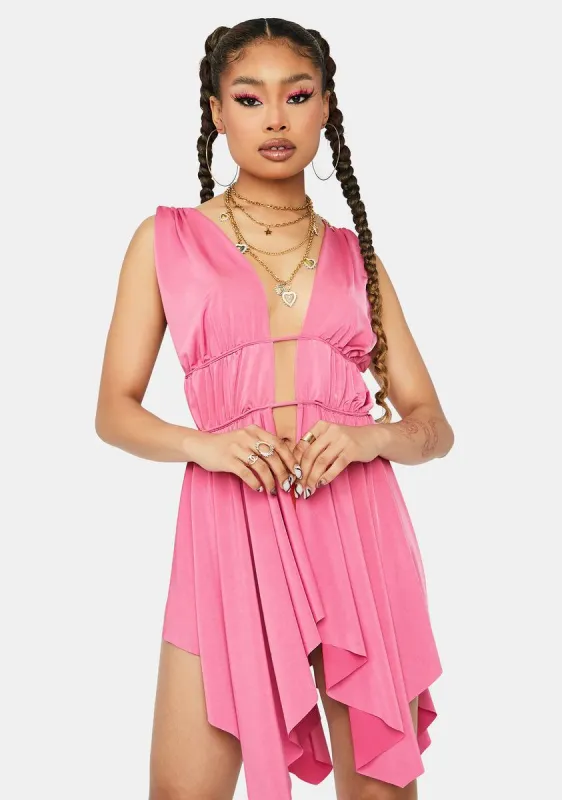 Sweet This Part Of Town Open Drape Tank Top sold by Dolls Kill