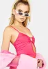 Girly Watch Your Mouth Crop Tank sold by Dolls Kill