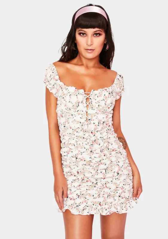 Budding Feelings Floral Dress sold by Dolls Kill