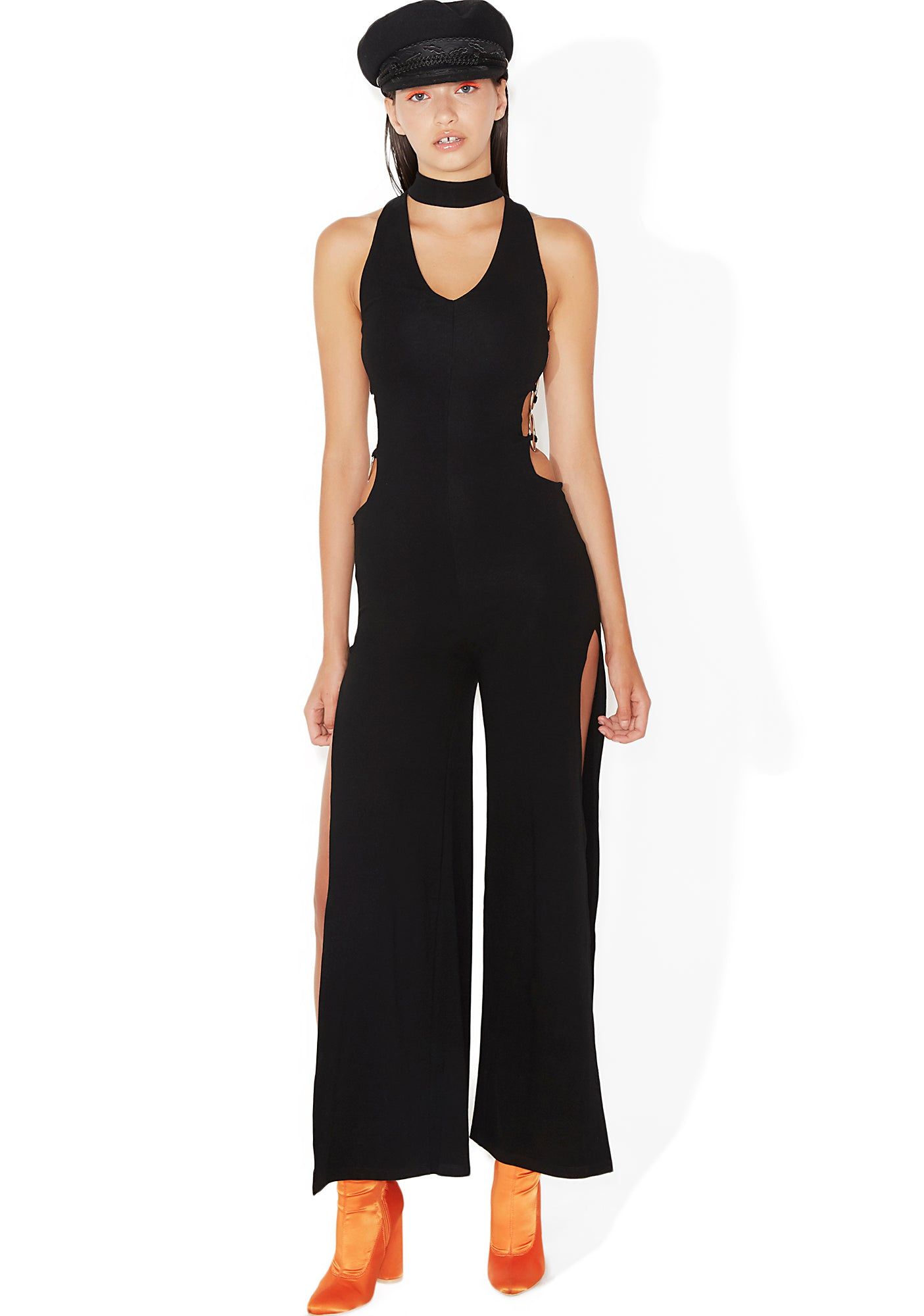Ladies Night Cut-Out Jumpsuit sold by Dolls Kill product image thumbnail 5