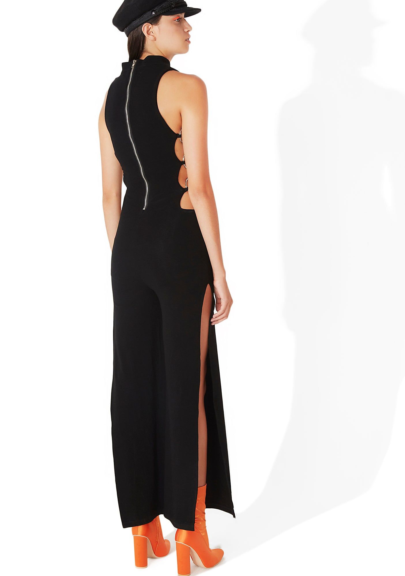 Ladies Night Cut-Out Jumpsuit sold by Dolls Kill product image thumbnail 4