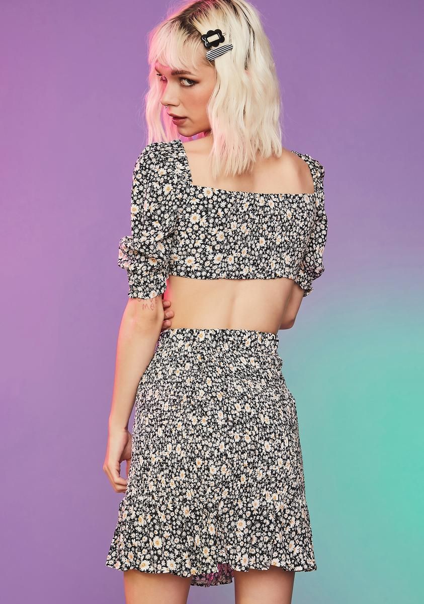 Curious Kitten Skirt Set sold by Dolls Kill product image thumbnail 4