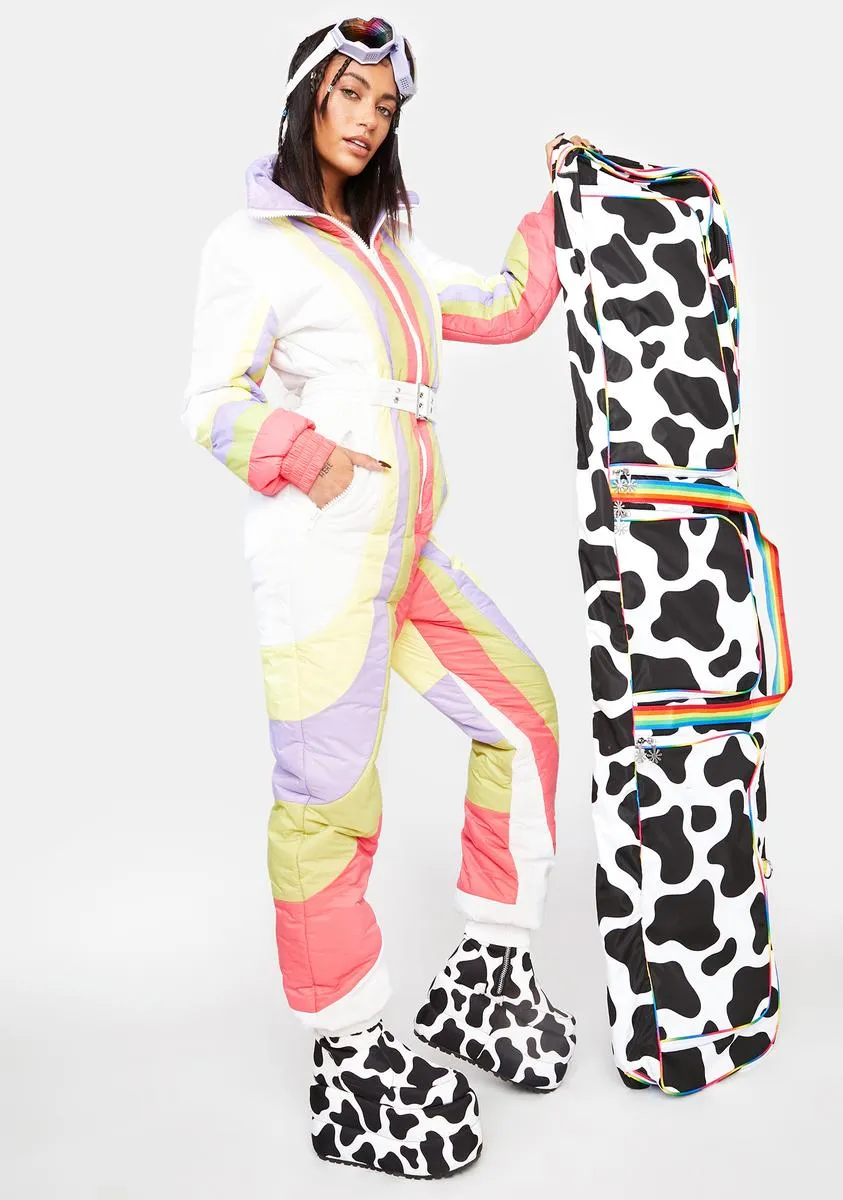 Rainbow Rider Colorblock Snowsuit sold by Dolls Kill product image thumbnail 3