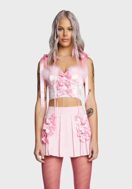 Artistic Dazzle Bustier Top sold by Dolls Kill