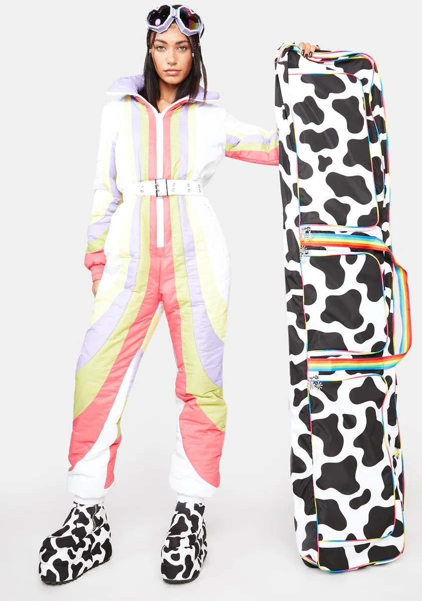 Rainbow Rider Colorblock Snowsuit sold by Dolls Kill product image thumbnail 2