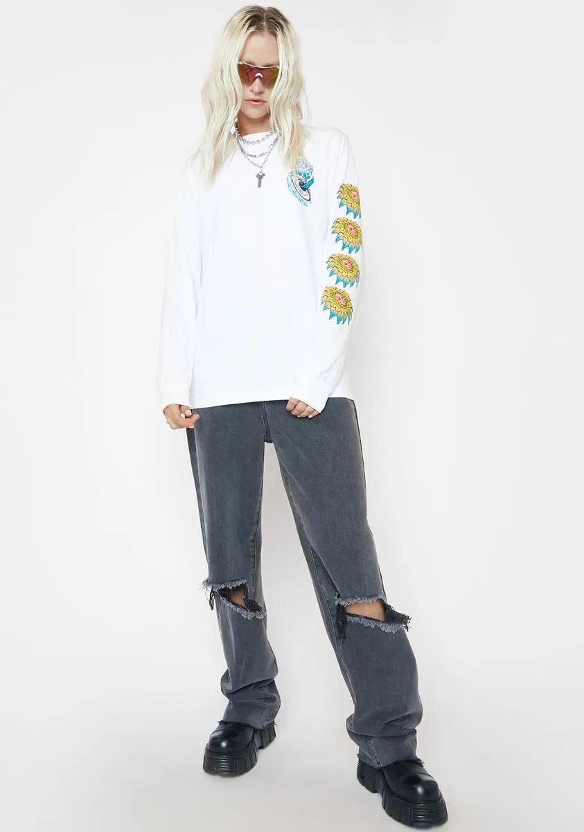 In Bloom Long Sleeve Graphic Tee sold by Dolls Kill product image thumbnail 3