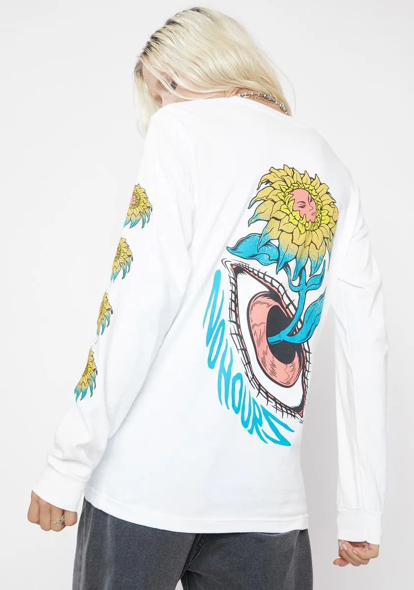 In Bloom Long Sleeve Graphic Tee sold by Dolls Kill