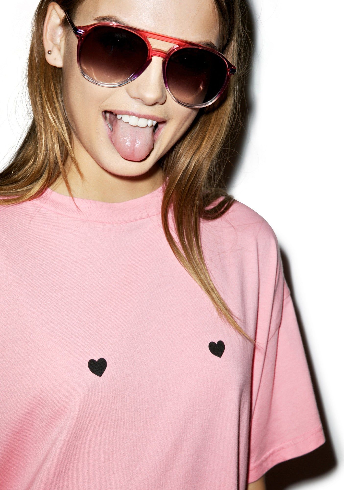 Tiny Hearts Oversize T-Shirt sold by Dolls Kill product image thumbnail 5