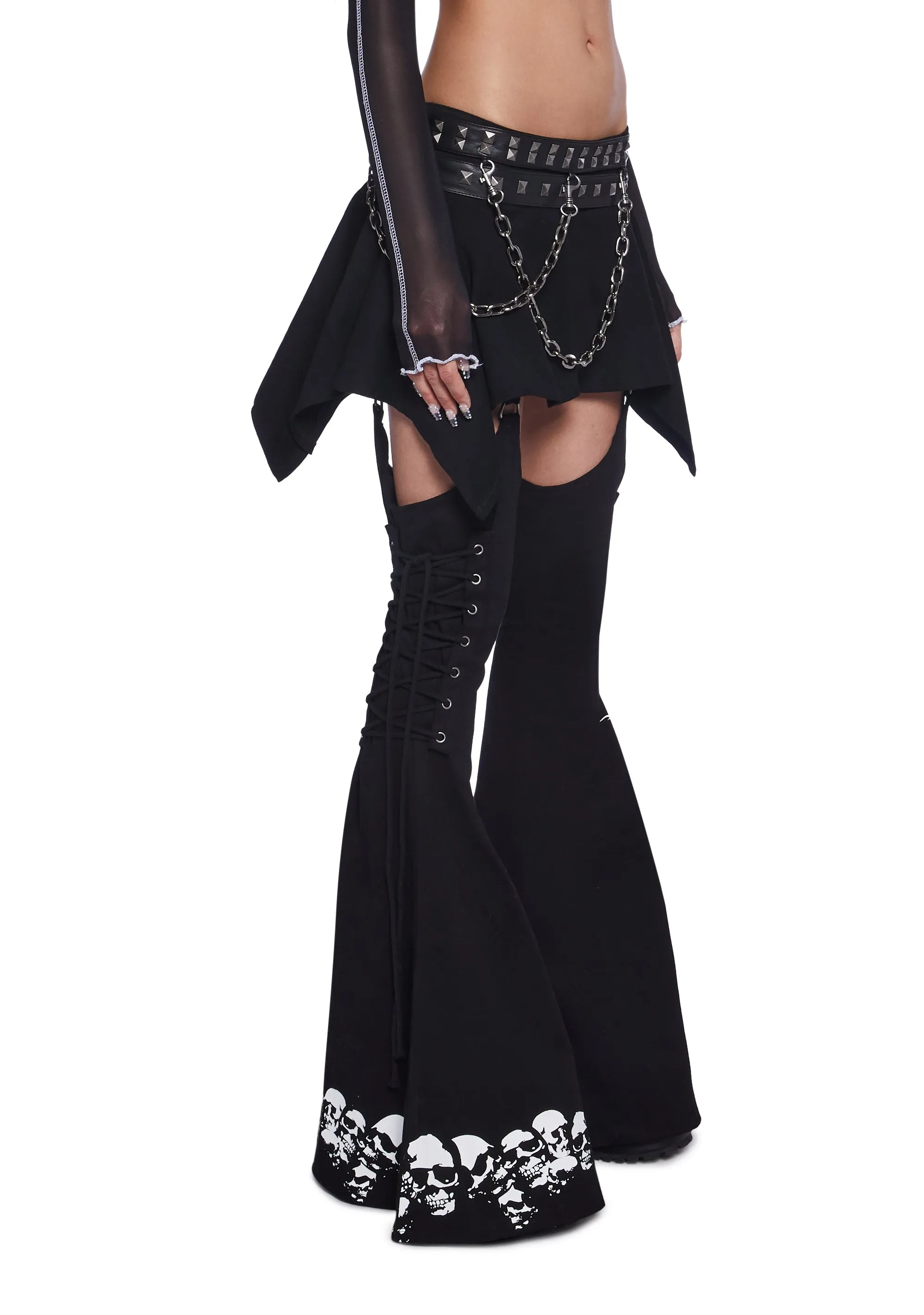 Killing Spree Skirt & Leg Warmers Set sold by Dolls Kill product image thumbnail 4