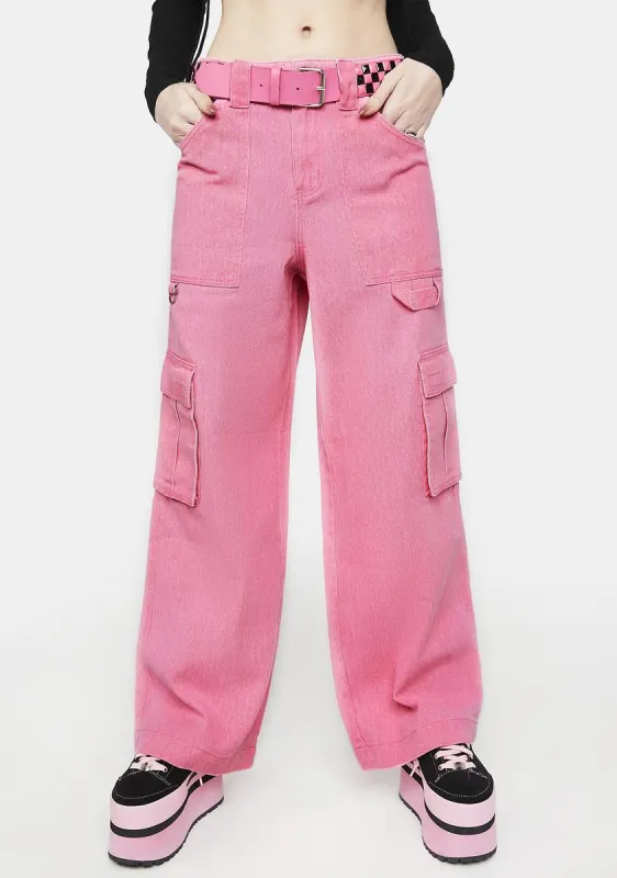 Want To Want You Cargo Pants sold by Dolls Kill