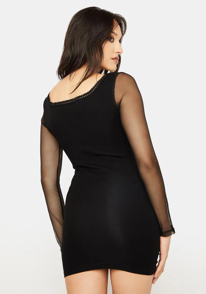 Street Fashion Lace Up Mini Dress sold by Dolls Kill product image thumbnail 4