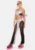 Race The Stars Holographic Pants sold by Dolls Kill
