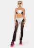 Race The Stars Holographic Pants sold by Dolls Kill