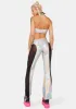 Race The Stars Holographic Pants sold by Dolls Kill