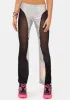 Race The Stars Holographic Pants sold by Dolls Kill