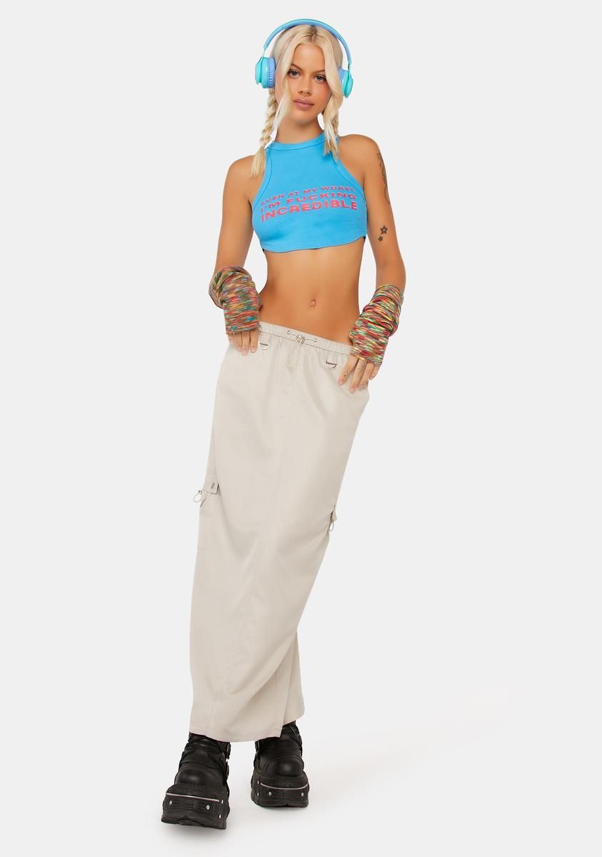 Incredible Ribbed Crop Top sold by Dolls Kill product image thumbnail 3