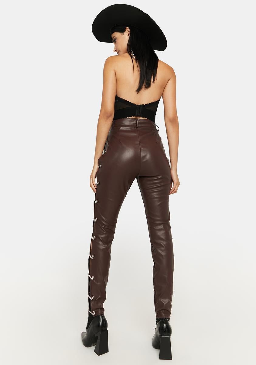 Mosh It Up Safety Pin Pants sold by Dolls Kill product image thumbnail 4