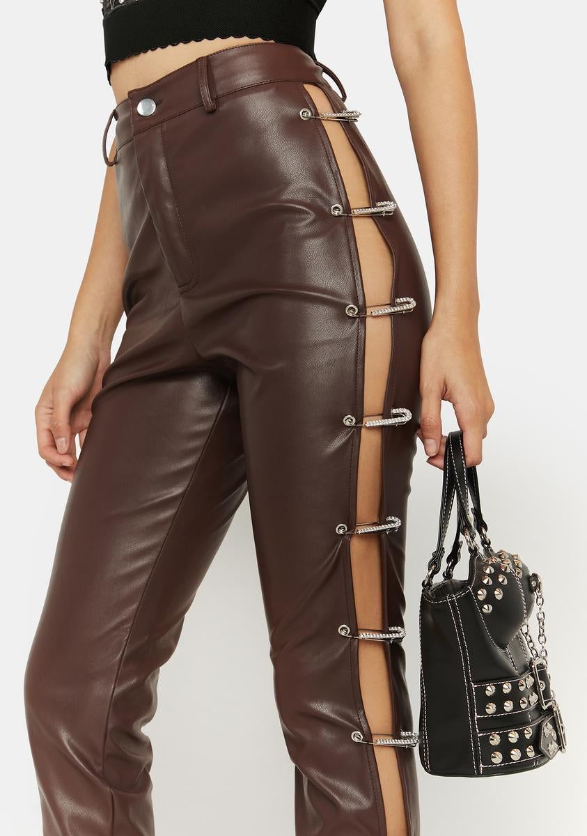 Mosh It Up Safety Pin Pants sold by Dolls Kill product image thumbnail 2