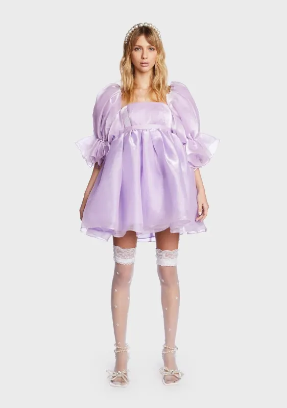 Lilac Skies Marie Mini Dress sold by Dolls Kill