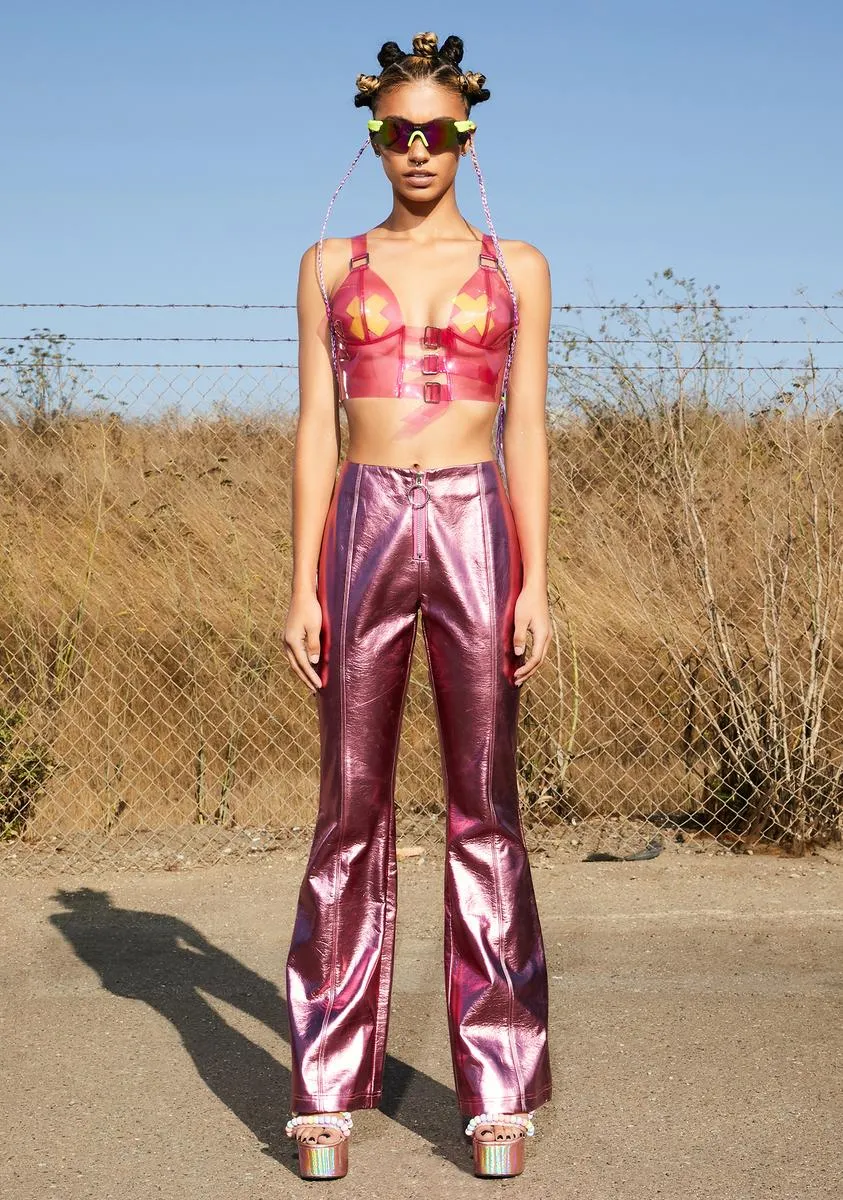 Pixie Power Metallic Pants sold by Dolls Kill product image thumbnail 2