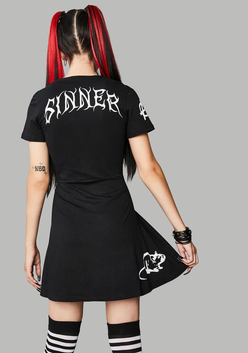 Cruel And Unusual Mini Dress sold by Dolls Kill product image thumbnail 2