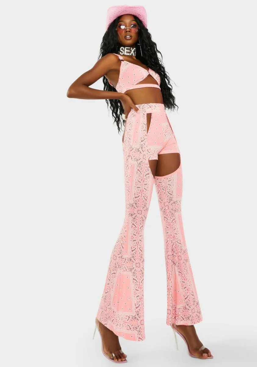 Rodeo Beau Chaps Set sold by Dolls Kill