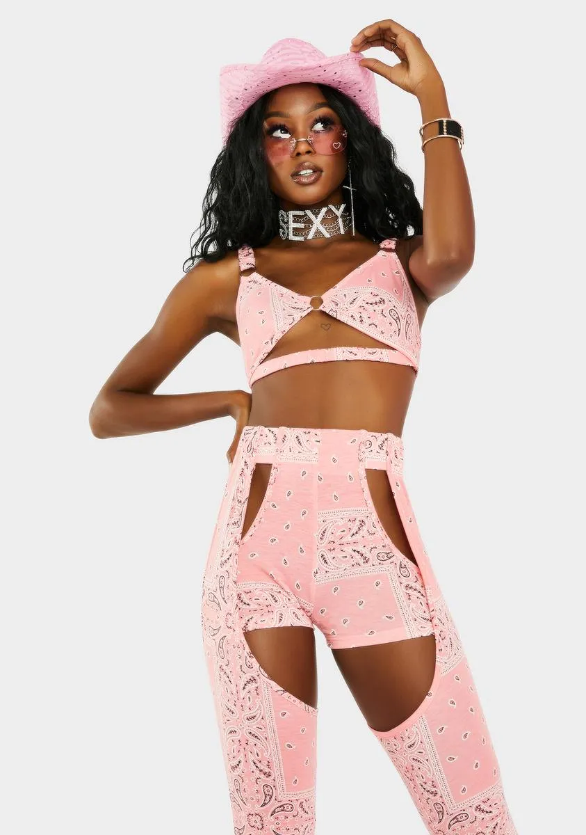 Rodeo Beau Chaps Set sold by Dolls Kill product image thumbnail 2