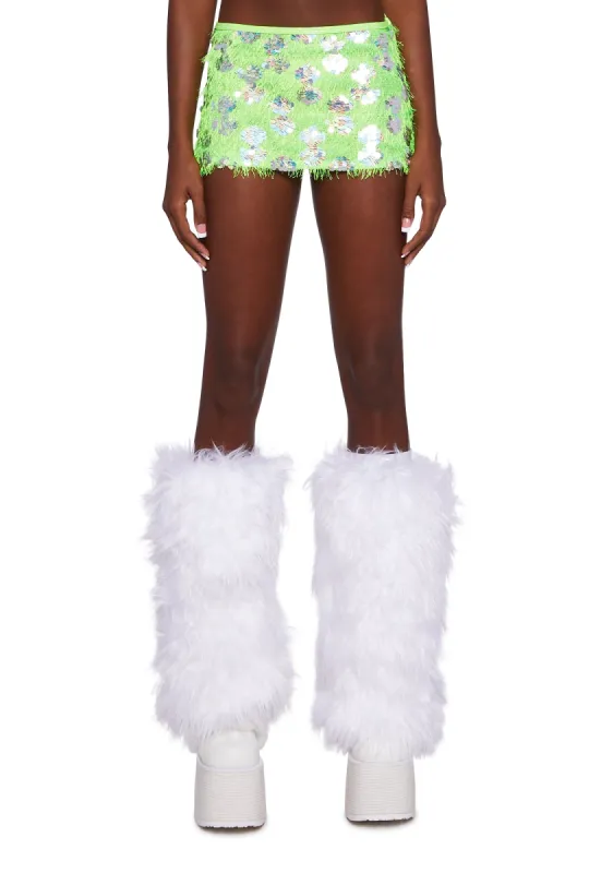 Neon Nights Mini Skirt sold by Dolls Kill