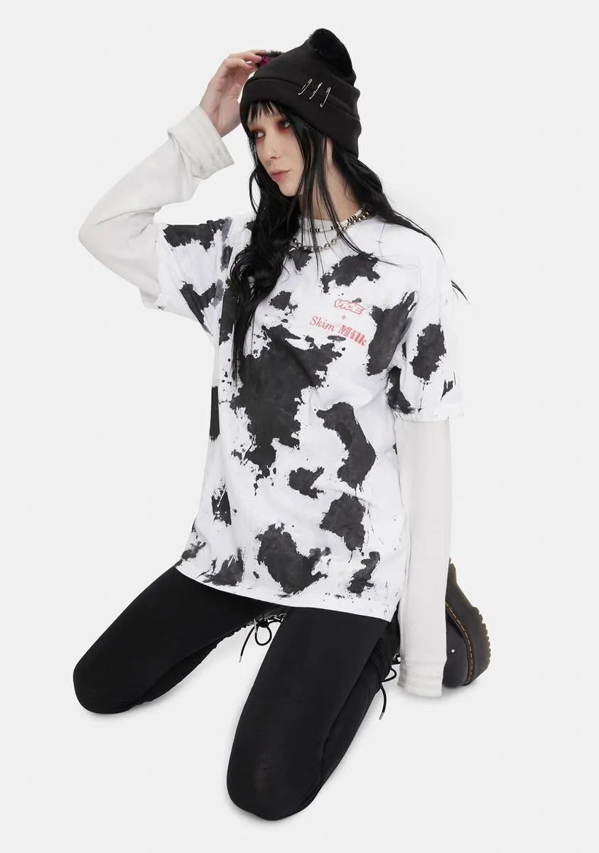 Vice Dairy Cow Print Tee sold by Dolls Kill product image thumbnail 2