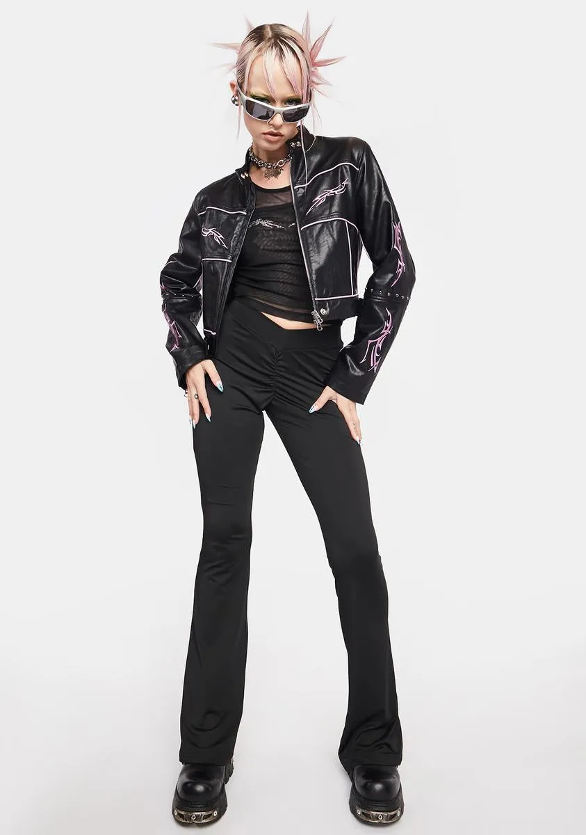 Time Is Right Flare Pants sold by Dolls Kill product image thumbnail 2