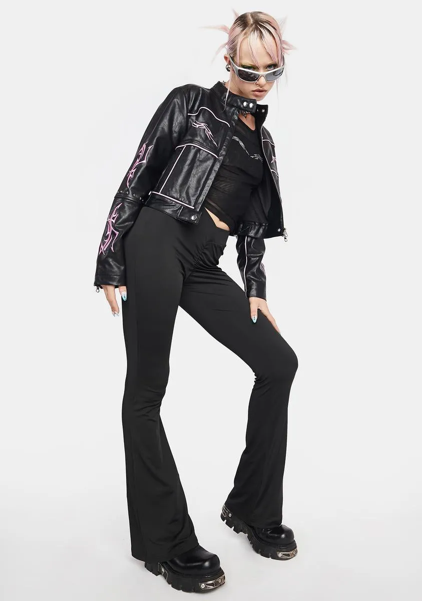 Time Is Right Flare Pants sold by Dolls Kill product image thumbnail 3