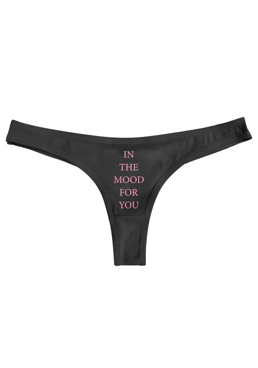 In The Mood For You Thong sold by Dolls Kill