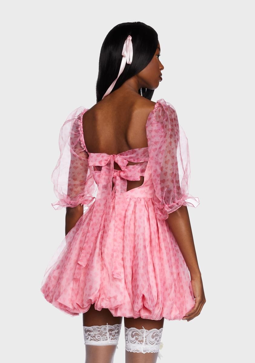 Mon Amour Puffball Mini Dress sold by Dolls Kill product image thumbnail 4