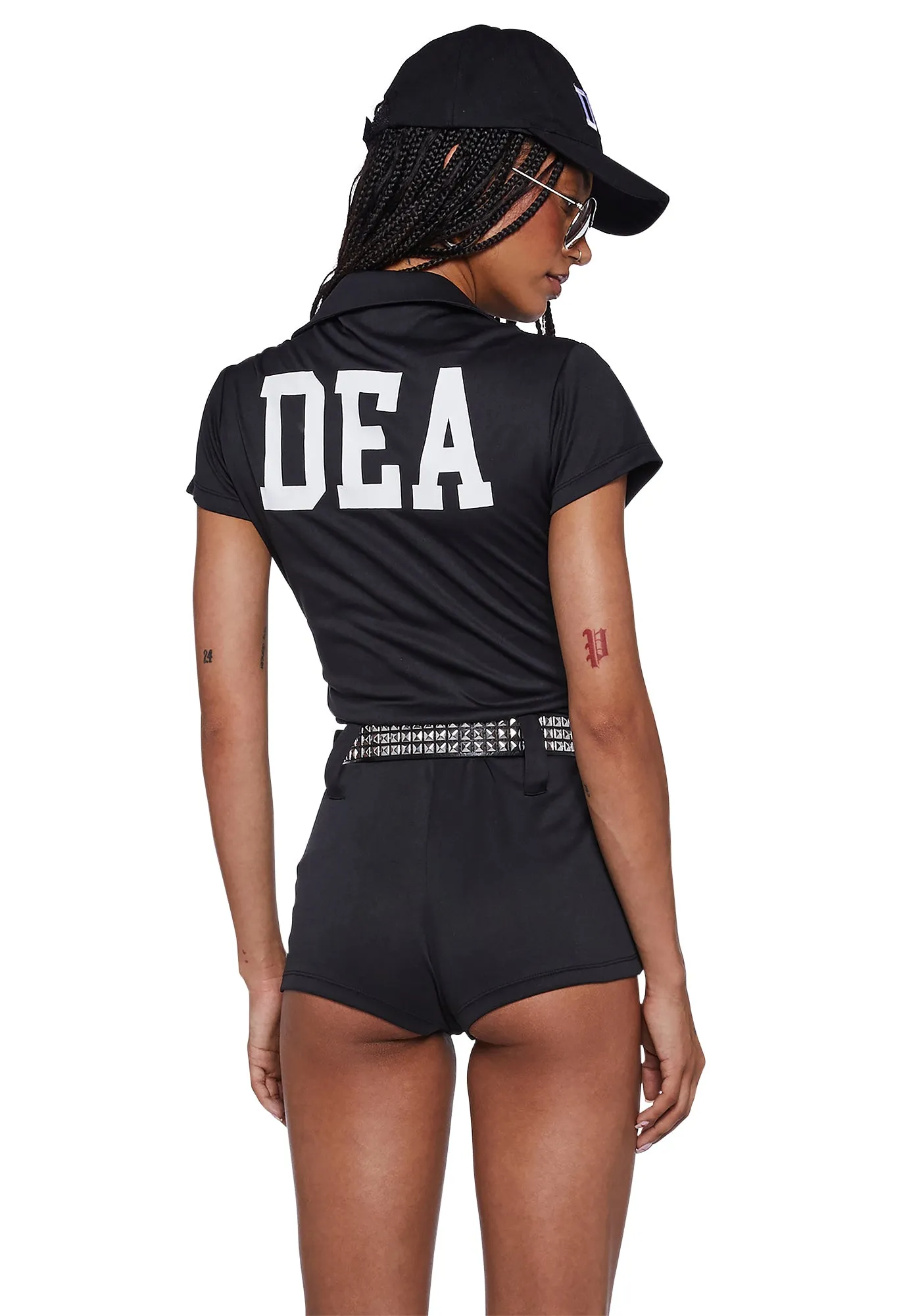 You're Busted DEA Officer Costume sold by Dolls Kill product image thumbnail 5