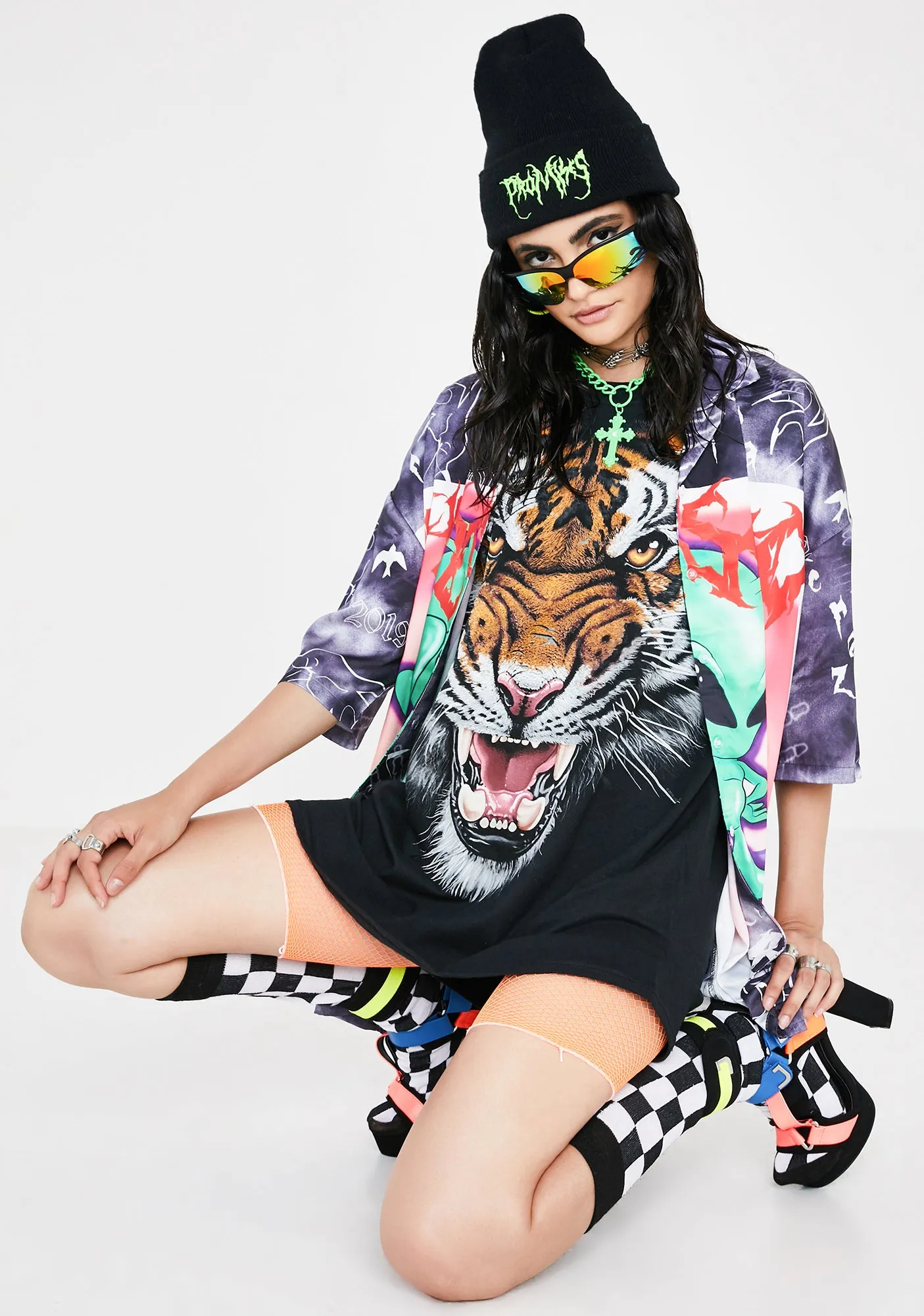 Exotic Wildlife Graphic Tee sold by Dolls Kill product image thumbnail 2