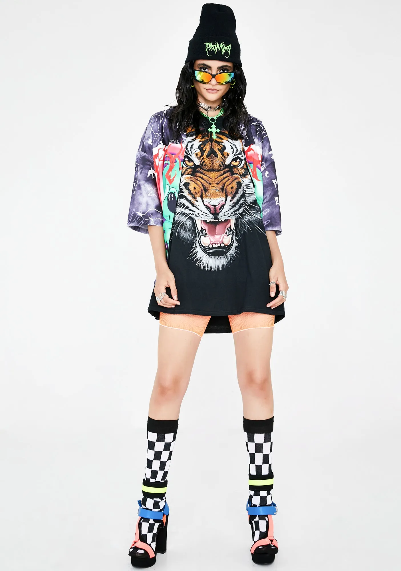 Exotic Wildlife Graphic Tee sold by Dolls Kill product image thumbnail 3