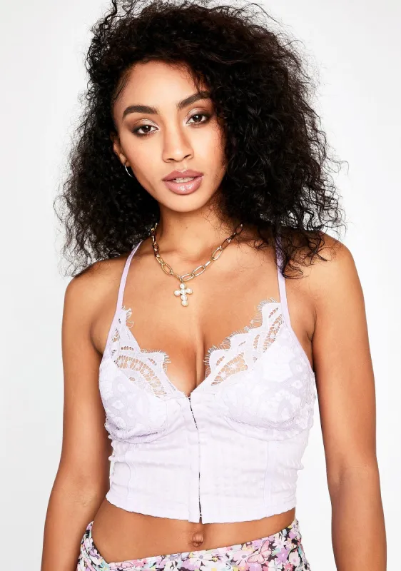 Iris Did It Again Crop Cami Top sold by Dolls Kill