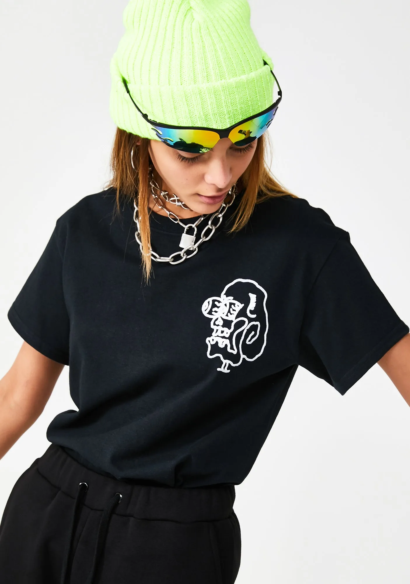 No Worries No Problems Graphic Tee sold by Dolls Kill product image thumbnail 2