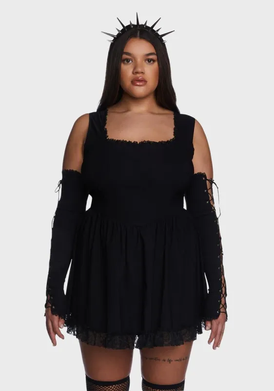 Plus Get Your Way Mini Dress sold by Dolls Kill