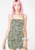 Cinelle Zebra Dress sold by Dolls Kill